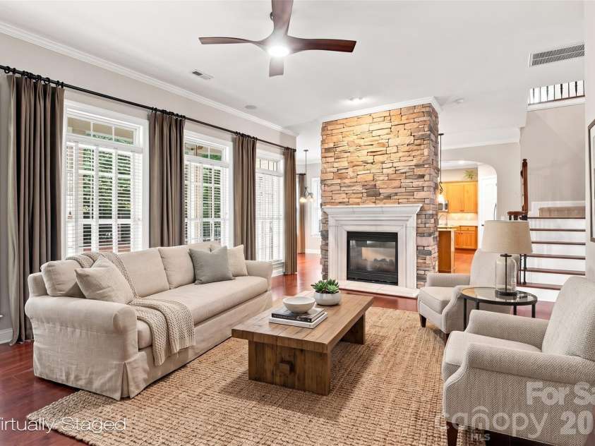155 Black Mountain Drive, Fort Mill, SC 29708.  MLS# CAR4420425, YatesRealty ID 49113. Virtual Staged