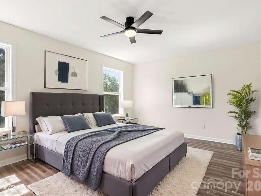 505 Sansberry Drive, York, SC 29745.  MLS# CAR4419779, YatesRealty ID 49124. Virtually staged primary bedroom