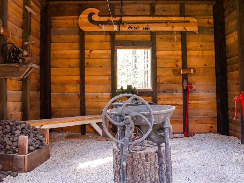 229 Joseph Kershaw Road, Eastover, SC 29044.  MLS# CAR4122309, YatesRealty ID 4915. Blacksmith Shop c.1850 includes much of the original tools