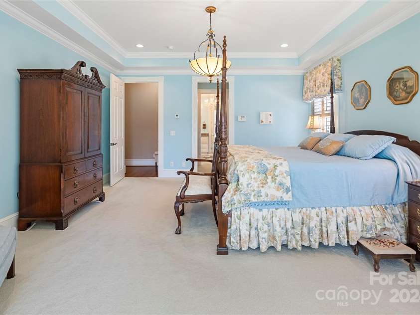 229 Joseph Kershaw Road, Eastover, SC 29044.  MLS# CAR4122309, YatesRealty ID 4915. Second Home Primary Bedroom with sitting  room, private bathroom and 2 walk-in closets