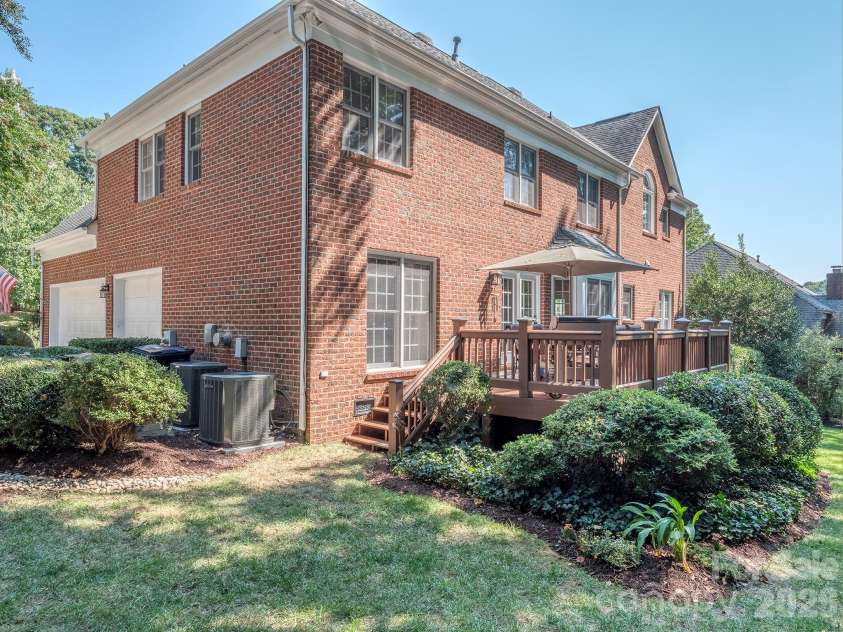 9707 St Barts Lane, Huntersville, NC 28078.  MLS# CAR4419962, YatesRealty ID 49152. Backyard