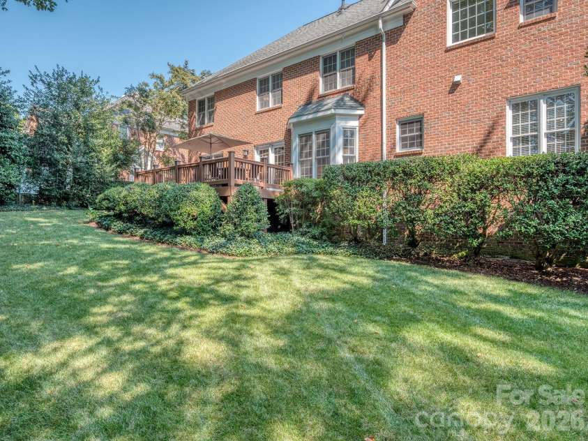 9707 St Barts Lane, Huntersville, NC 28078.  MLS# CAR4419962, YatesRealty ID 49152. Backyard