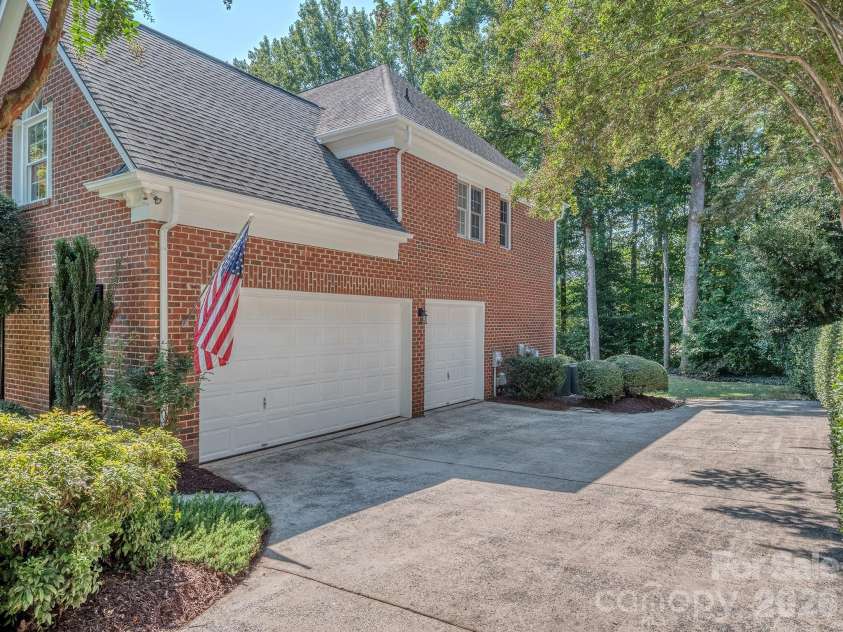 9707 St Barts Lane, Huntersville, NC 28078.  MLS# CAR4419962, YatesRealty ID 49152. Side load 3 car garage