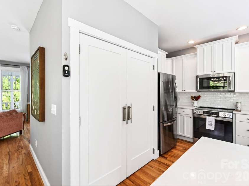 26 Macdougall Lane, Weaverville, NC 28787.  MLS# CAR4421796, YatesRealty ID 49155. Pantry