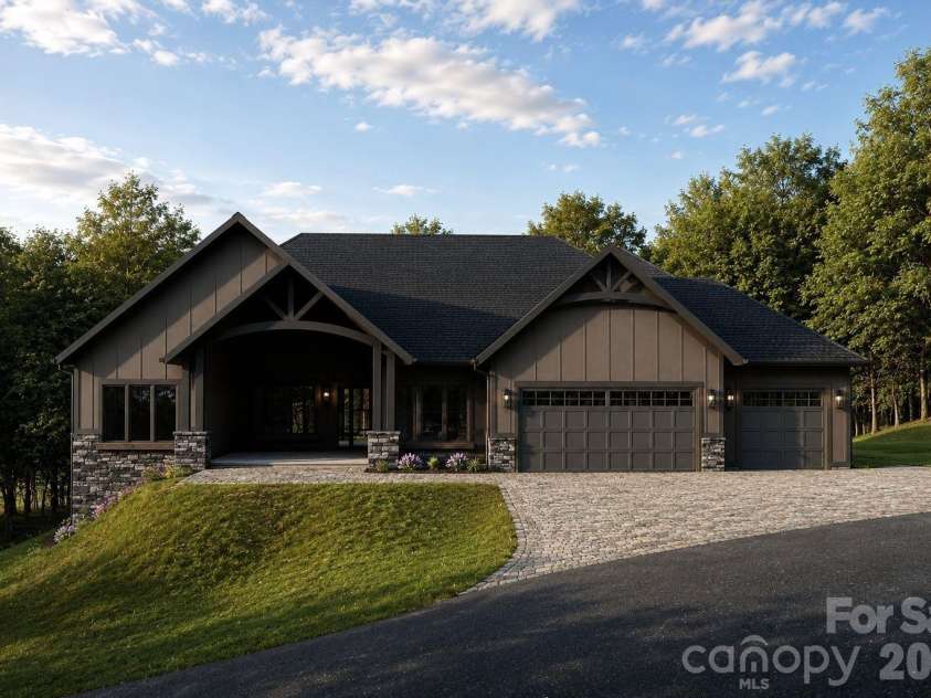 723 Ascension Valley, Horse Shoe, NC 28742.  MLS# CAR4421804, YatesRealty ID 49172. Render, final finish subject to differ