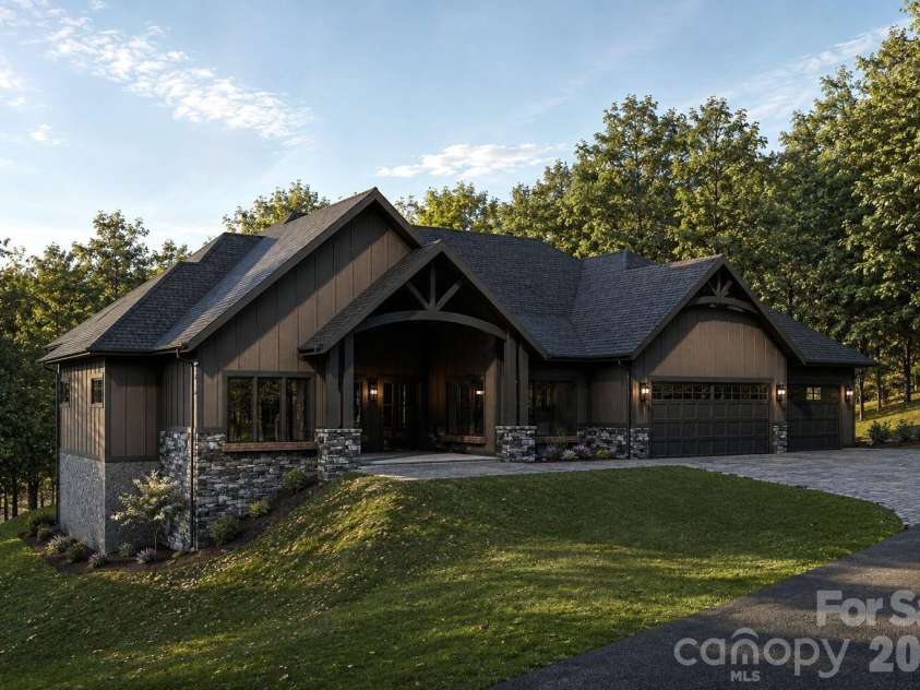 723 Ascension Valley, Horse Shoe, NC 28742.  MLS# CAR4421804, YatesRealty ID 49172. Render, final finish subject to differ