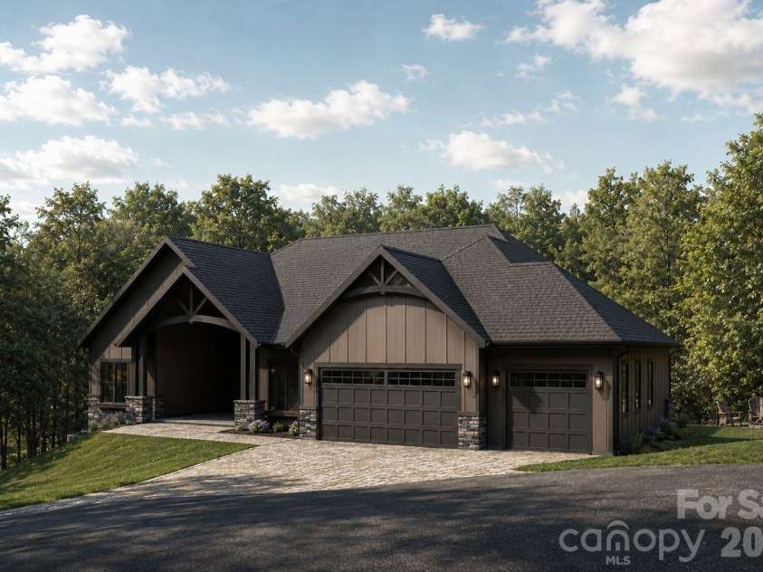723 Ascension Valley, Horse Shoe, NC 28742.  MLS# CAR4421804, YatesRealty ID 49172. Render, final finish subject to differ