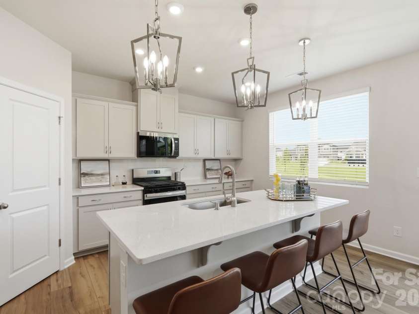 1448 McCollum Street, Monroe, NC 28112.  MLS# CAR4422077, YatesRealty ID 49173. Kitchen