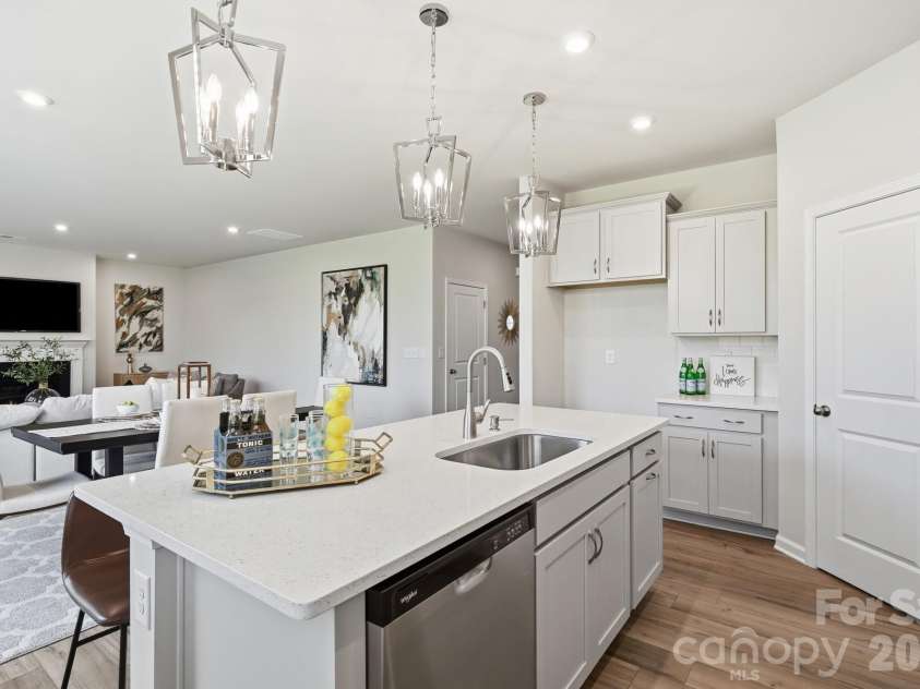 1448 McCollum Street, Monroe, NC 28112.  MLS# CAR4422077, YatesRealty ID 49173. Kitchen/dinning area