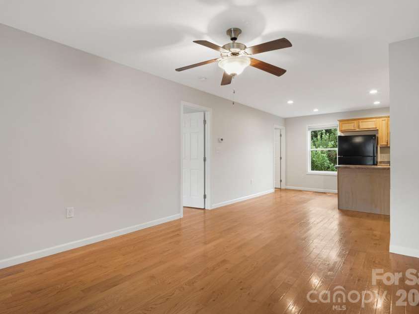 1 Red Clover Drive, Candler, NC 28715.  MLS# CAR4305641, YatesRealty ID 4919. Living area - open concept