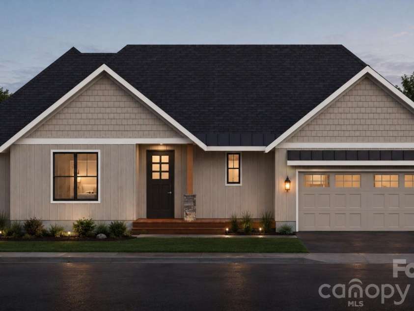 Lot 2 Tomahawk Trail, Hendersonville, NC 28739.  MLS# CAR4419097, YatesRealty ID 49191. Rendered depiction - you pick colors.