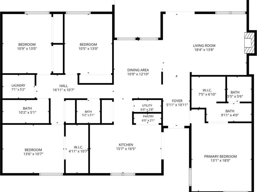 11529 Turn Stone Court, Charlotte, NC 28226.  MLS# CAR4421533, YatesRealty ID 49199. Floor Plan