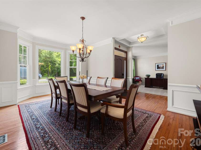 9004 Creekstone Road, Waxhaw, NC 28173.  MLS# CAR4416844, YatesRealty ID 49201. Dining Room