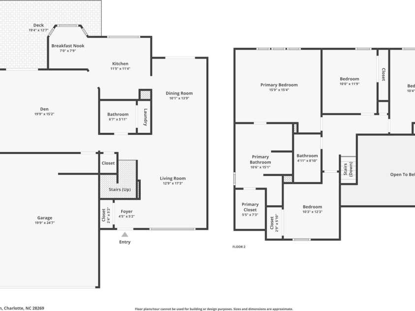 3801 Melshire Lane, Charlotte, NC 28269.  MLS# CAR4420330, YatesRealty ID 49203. 