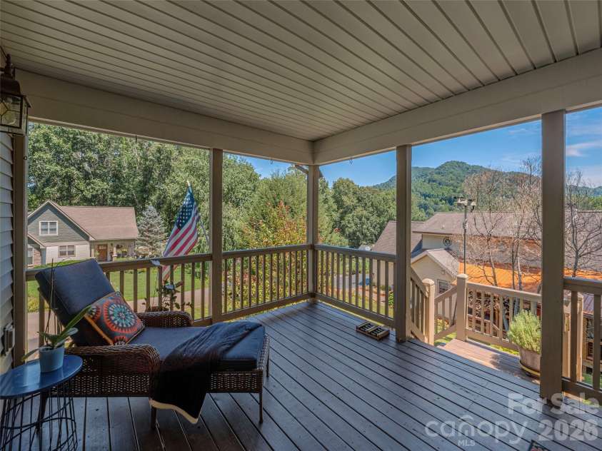 105 Deer Glade Lane, Waynesville, NC 28786.  MLS# CAR4422108, YatesRealty ID 49204. Nice mtn views