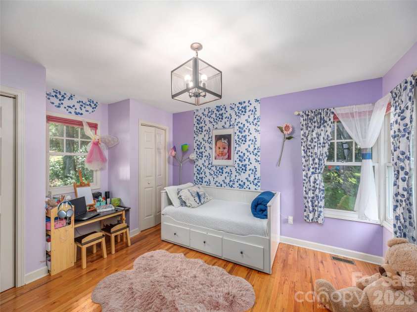 105 Deer Glade Lane, Waynesville, NC 28786.  MLS# CAR4422108, YatesRealty ID 49204. Second main level bedroom