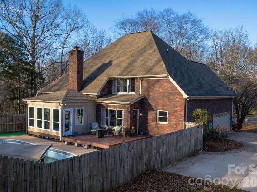 2568 Chelsea Drive, Concord, NC 28025.  MLS# CAR4334565, YatesRealty ID 4921. Rear