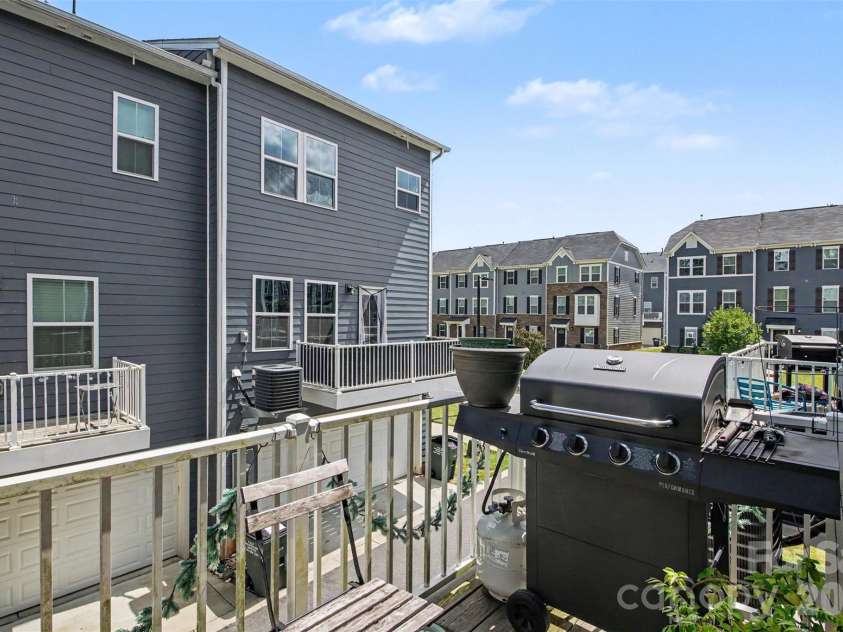 4518 Valley Walk Drive, Charlotte, NC 28216.  MLS# CAR4415326, YatesRealty ID 49213. Main Level- Deck