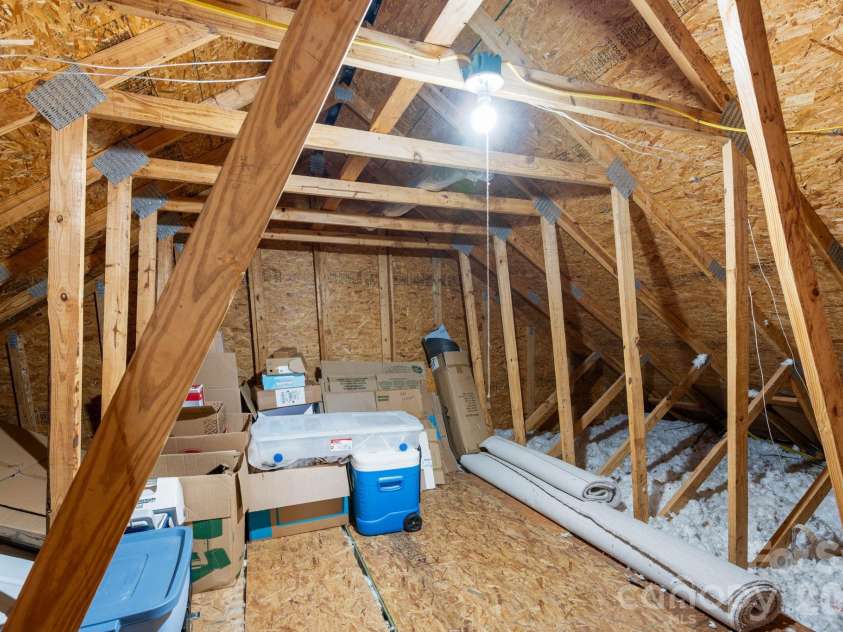 2502 Burton Estates Lane, Lincolnton, NC 28092.  MLS# CAR4410448, YatesRealty ID 49215. Attic