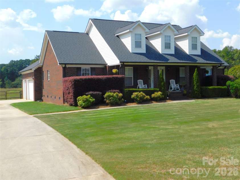 2502 Burton Estates Lane, Lincolnton, NC 28092.  MLS# CAR4410448, YatesRealty ID 49215. Front of Home