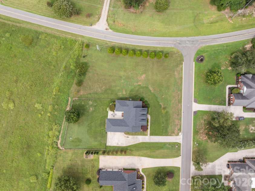 2502 Burton Estates Lane, Lincolnton, NC 28092.  MLS# CAR4410448, YatesRealty ID 49215. Home from above
