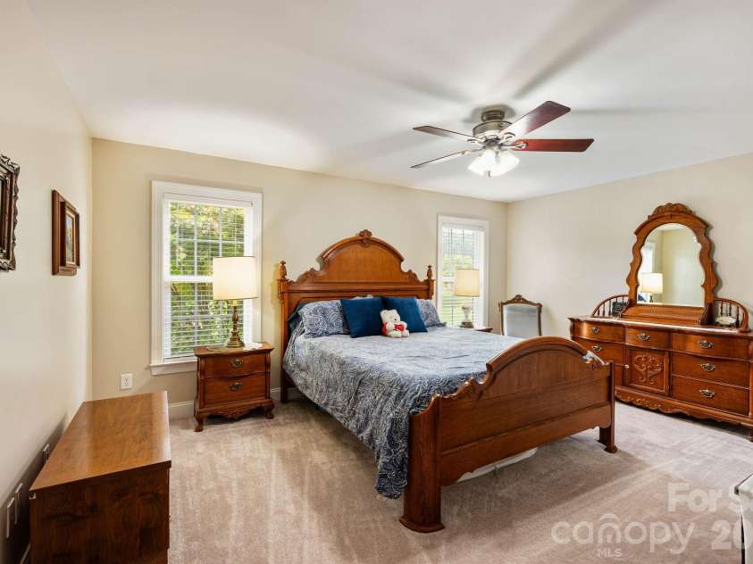 2502 Burton Estates Lane, Lincolnton, NC 28092.  MLS# CAR4410448, YatesRealty ID 49215. Primary Bedroom