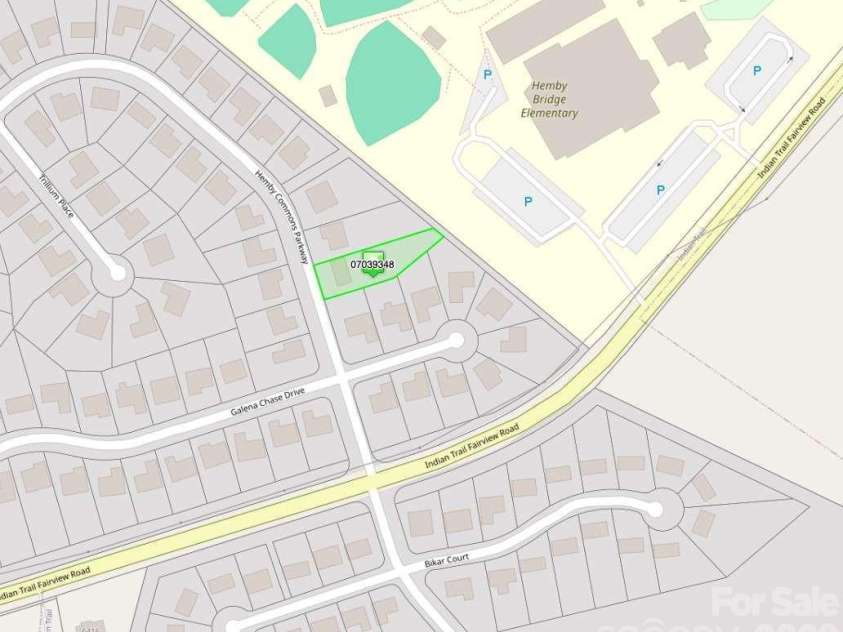 2002 Hemby Commons Parkway, Indian Trail, NC 28079.  MLS# CAR4422146, YatesRealty ID 49216. 