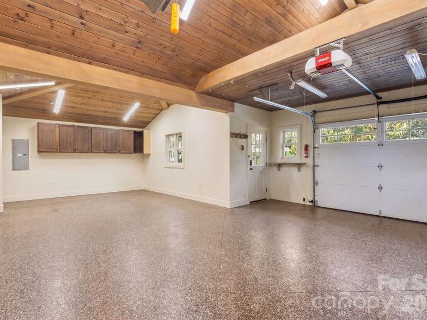 1 Orchid Lane, Asheville, NC 28803.  MLS# CAR4421419, YatesRealty ID 49235. Garage Interior