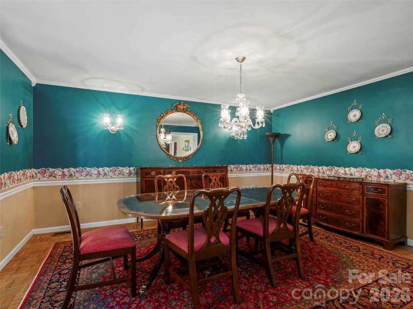 101 Castlerock Drive, Asheville, NC 28806.  MLS# CAR4418142, YatesRealty ID 49239. Formal Dining Room
