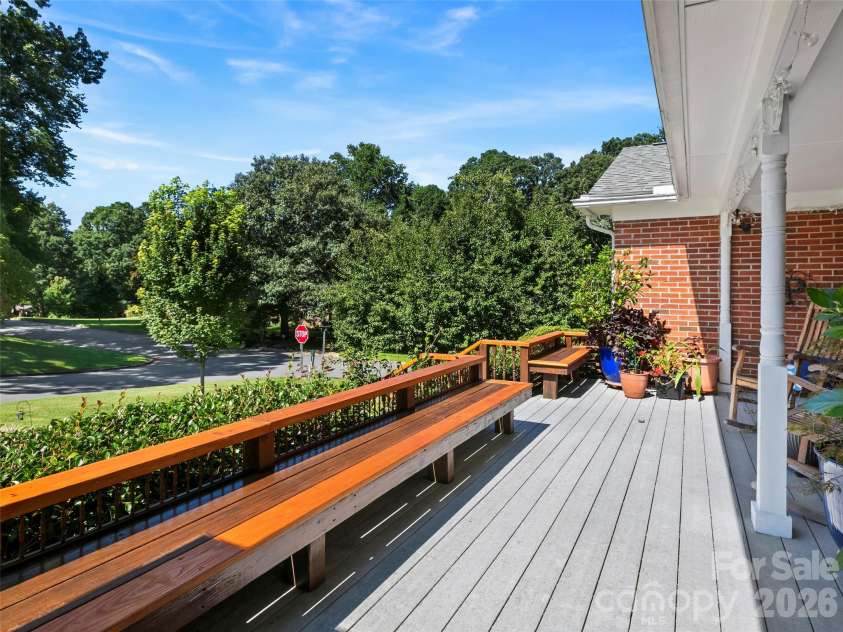 101 Castlerock Drive, Asheville, NC 28806.  MLS# CAR4418142, YatesRealty ID 49239. Front porch