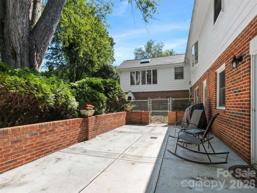 101 Castlerock Drive, Asheville, NC 28806.  MLS# CAR4418142, YatesRealty ID 49239. Paved patio space