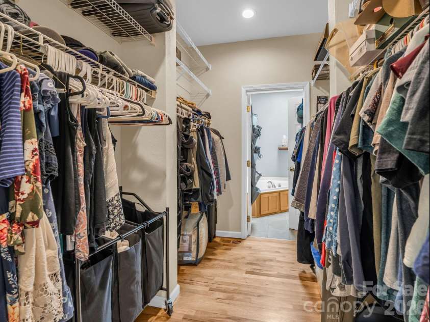 136 Limousine Lane, Pisgah Forest, NC 28768.  MLS# CAR4416612, YatesRealty ID 49241. Wow! Walk in closet