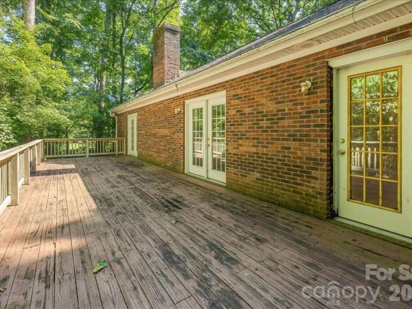 6712 Mexico Road, Concord, NC 28025.  MLS# CAR4400821, YatesRealty ID 49257. Back porch