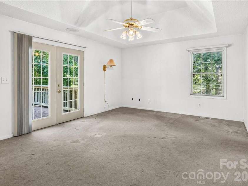 6712 Mexico Road, Concord, NC 28025.  MLS# CAR4400821, YatesRealty ID 49257. View of primary bedroom.