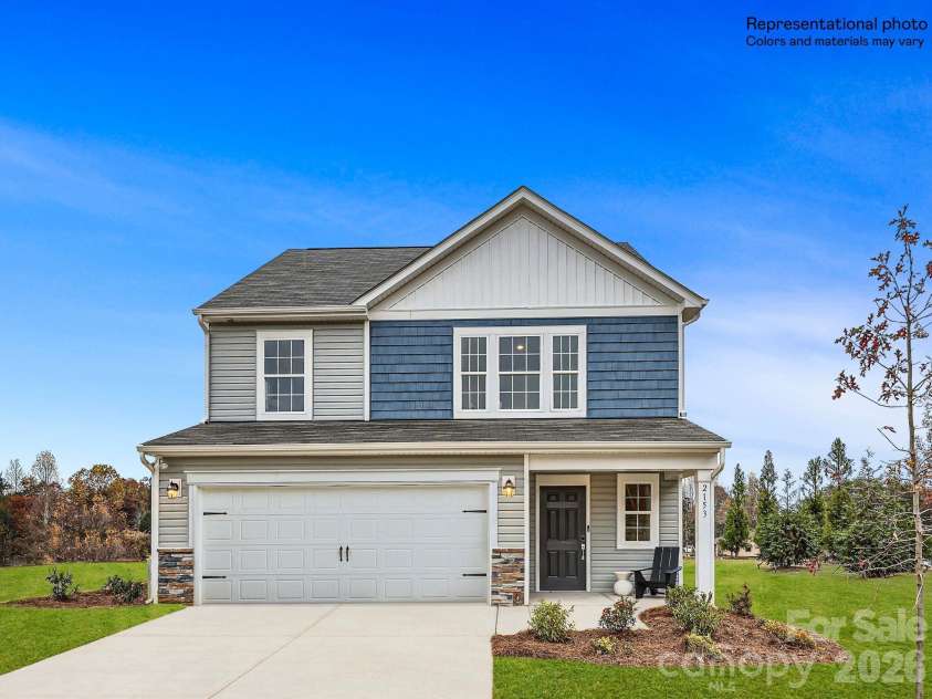 1254 Ambrosia Drive, York, SC 29745.  MLS# CAR4422219, YatesRealty ID 49264. For Illustration purposes. Exterior elevation and colors may differ.