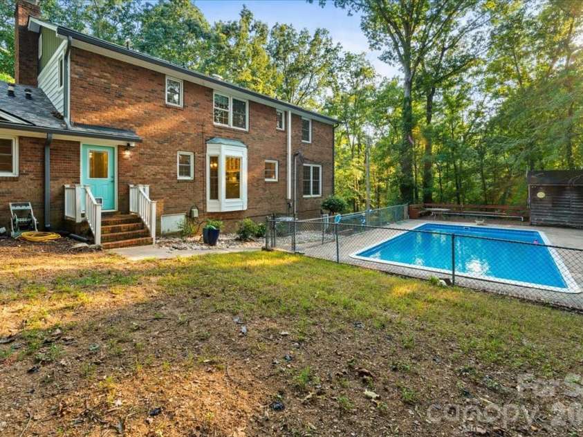 705 Brunson Drive, Albemarle, NC 28001.  MLS# CAR4422232, YatesRealty ID 49272. New pool liner and vacuum.
