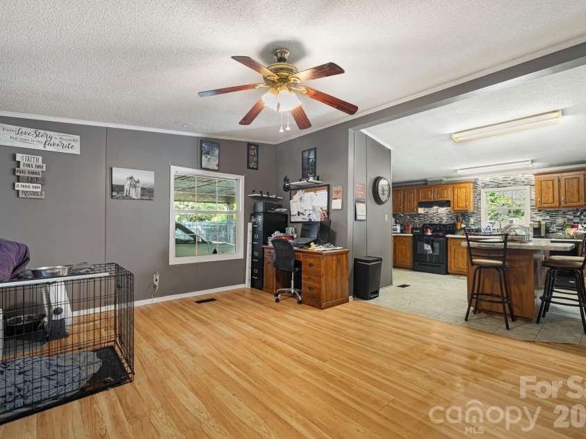 96 Fallswood Court, Hendersonville, NC 28739.  MLS# CAR4422218, YatesRealty ID 49273. Den