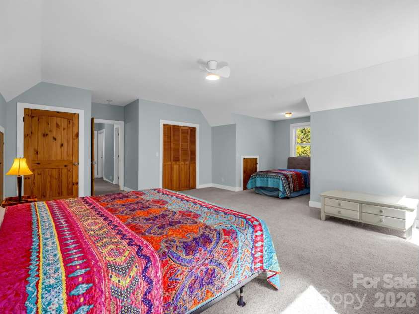 119 Mountain Bluff Trail, Hendersonville, NC 28792.  MLS# CAR4422233, YatesRealty ID 49280. Spacious guest room #2 - upper level