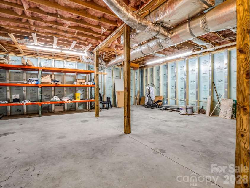 119 Mountain Bluff Trail, Hendersonville, NC 28792.  MLS# CAR4422233, YatesRealty ID 49280. Tons of unfinished basement storage