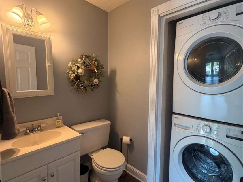 103 Crestlane Drive, Morganton, NC 28655.  MLS# CAR4422193, YatesRealty ID 49297. Half Bath and Laundry Room