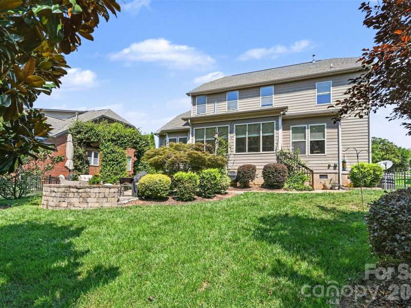4106 Deer Track Court, Mint Hill, NC 28227.  MLS# CAR4418746, YatesRealty ID 49336. Backyard
