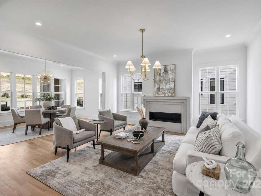 5026 Ohm Lane, Charlotte, NC 28270.  MLS# CAR4223780, YatesRealty ID 4934. Living Room