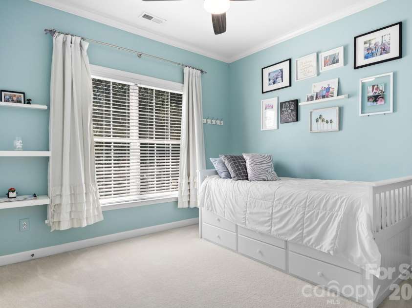 8606 Camberly Road, Huntersville, NC 28078.  MLS# CAR4404900, YatesRealty ID 49341. Secondary bedroom 1