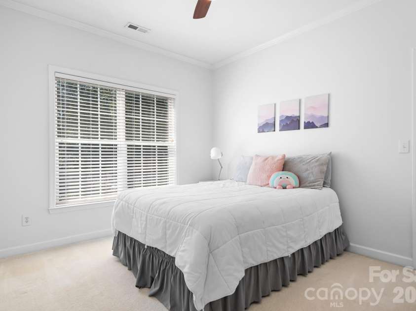 8606 Camberly Road, Huntersville, NC 28078.  MLS# CAR4404900, YatesRealty ID 49341. Secondary bedroom 2