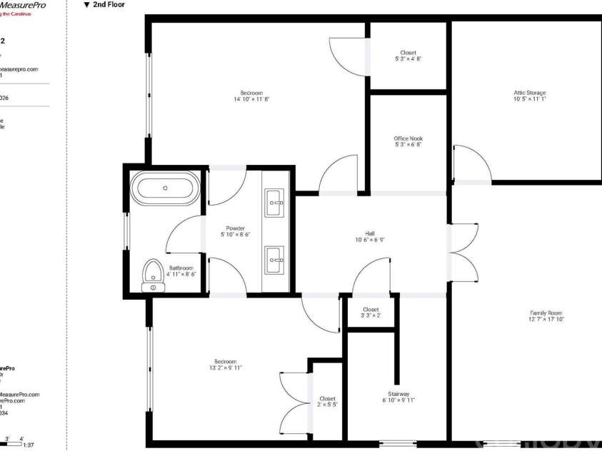 148 Brandy Lane, Statesville, NC 28677.  MLS# CAR4421525, YatesRealty ID 49349. Upper Level