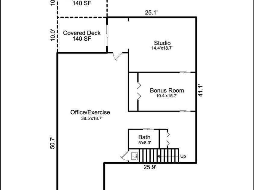 6 Southern Way Lane, Leicester, NC 28748.  MLS# CAR4226580, YatesRealty ID 4936. Finished lower level floor plan