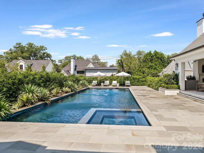 2422 Ferncliff Road, Charlotte, NC 28211.  MLS# CAR4421551, YatesRealty ID 49361. Pool