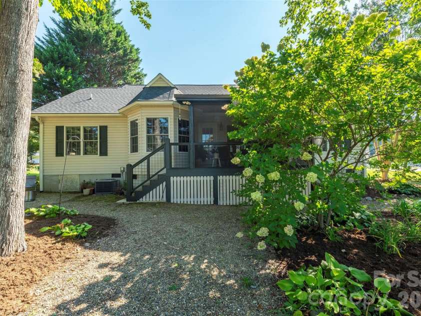 38 Eden Glen Road, Black Mountain, NC 28711.  MLS# CAR4421255, YatesRealty ID 49363. Backyard offers extra space for gardening, play, or a future patio