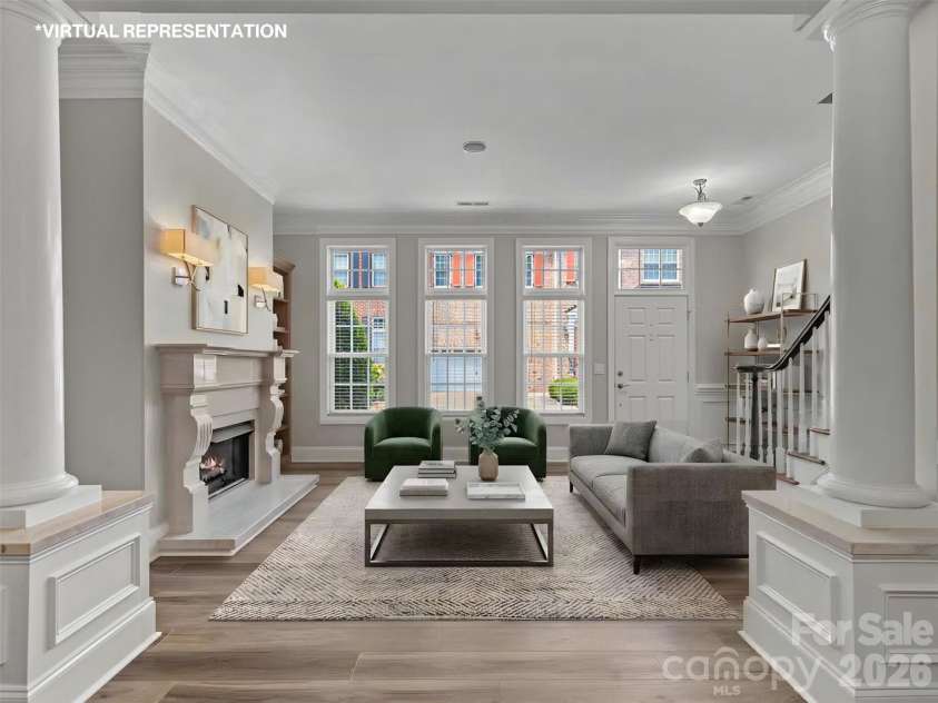 6415 Wakehurst Road, Charlotte, NC 28226.  MLS# CAR4420988, YatesRealty ID 49365. 