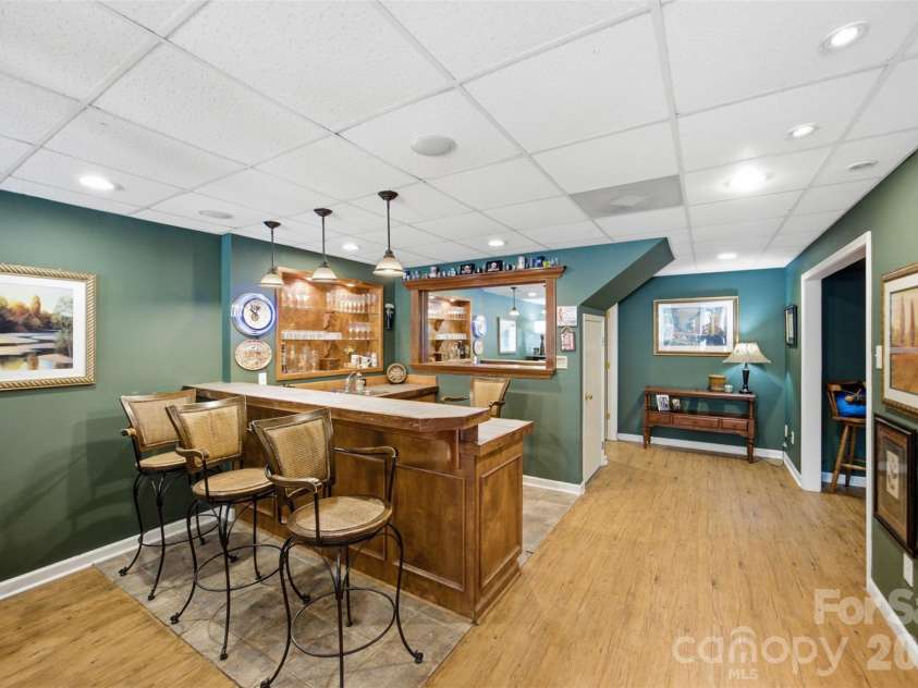 401 Armstrong Drive, Belmont, NC 28012.  MLS# CAR4420913, YatesRealty ID 49372. Bar area-- great space for entertaining!!